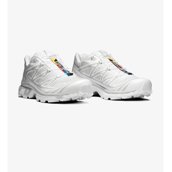 Salomon XT-6 White Women Sizes SNEAKER 8.5  NWOB - Picture 1 of 2
